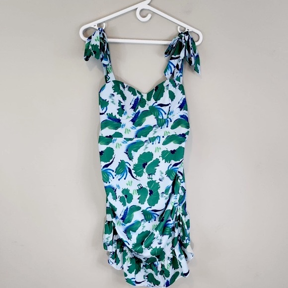 Cider Folklore Floral Print Mini Dress Sz. Large - Picture 4 of 12